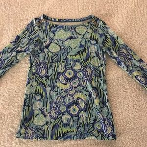 Lilly Pulitzer Sunset Swim Alinda Top